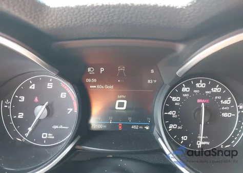 2018 Alfa Romeo Stelvio Ti Sport Awd из США, поврежденный, VIN ZASFAKNN7J7B87597